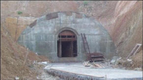 The two men were also convicted of leaking details of a network of tunnels reportedly being built in Burma. It is thought the tunnels were built to house communications systems, possible weapons factories and troops in the event of an invasion. Photo: BBC