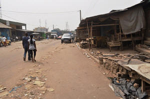 Abidjan residents say they spent days trapped in their homes amid constant gunfire. &nbsp;Photo: Monica Mark/IRIN