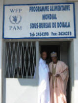 Maliki Dahirou and Aboubakari Fadil supplied the World Food Program with thousands of metric tons of locally grown sorghum in 2007. Photo: David Hecht/IRIN