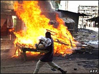 has sparked disorder on the streets