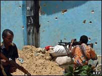 Somalia has seen a surge in violence since Ethiopian and Somali government troops ousted Islamists from Mogadishu and other parts of Somalia last December. Photo: AFP