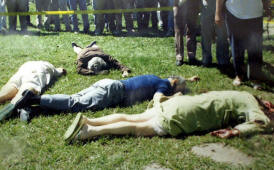 Early on Nov. 16, 1989, six priests, a housekeeper and her 16-year-old daughter were killed by the Salvadoran Army on the campus of the Central American University in San Salvador. International outrage over the murders proved to be pivotal in sapping American support for United States military assistance to the Salvadoran Army. Photo: Associated Press