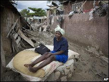 The city of Gonaives has been left in ruins after recent storms. Photo: Associated Press