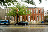 A foreclosed home on Barclay Street in Baltimore. The city is suing Wells Fargo Bank over its mortgage lending practices in black neighborhoods. Photo: Matt Roth/New York Times