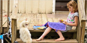 Her family is facing eviction, but Charity Crowell, 9, and her younger brother are enrolled in elementary school in Asheville, N.C. Photo: Fred R. Conrad/The New York Times