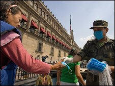 Mexico has ramped up its containment efforts.  Photo: BBC