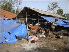 Sri Lankan government forces have shelled a hospital inside the conflict zone killing at least 45 people, Tamil Tiger rebel and hospital sources say. Photo: BBC
