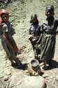 World hunger--Ethiopian women drawing water