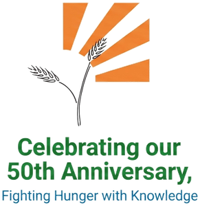 Celebrating our 50th Anniversary, Fighting Hunger with Knowledge