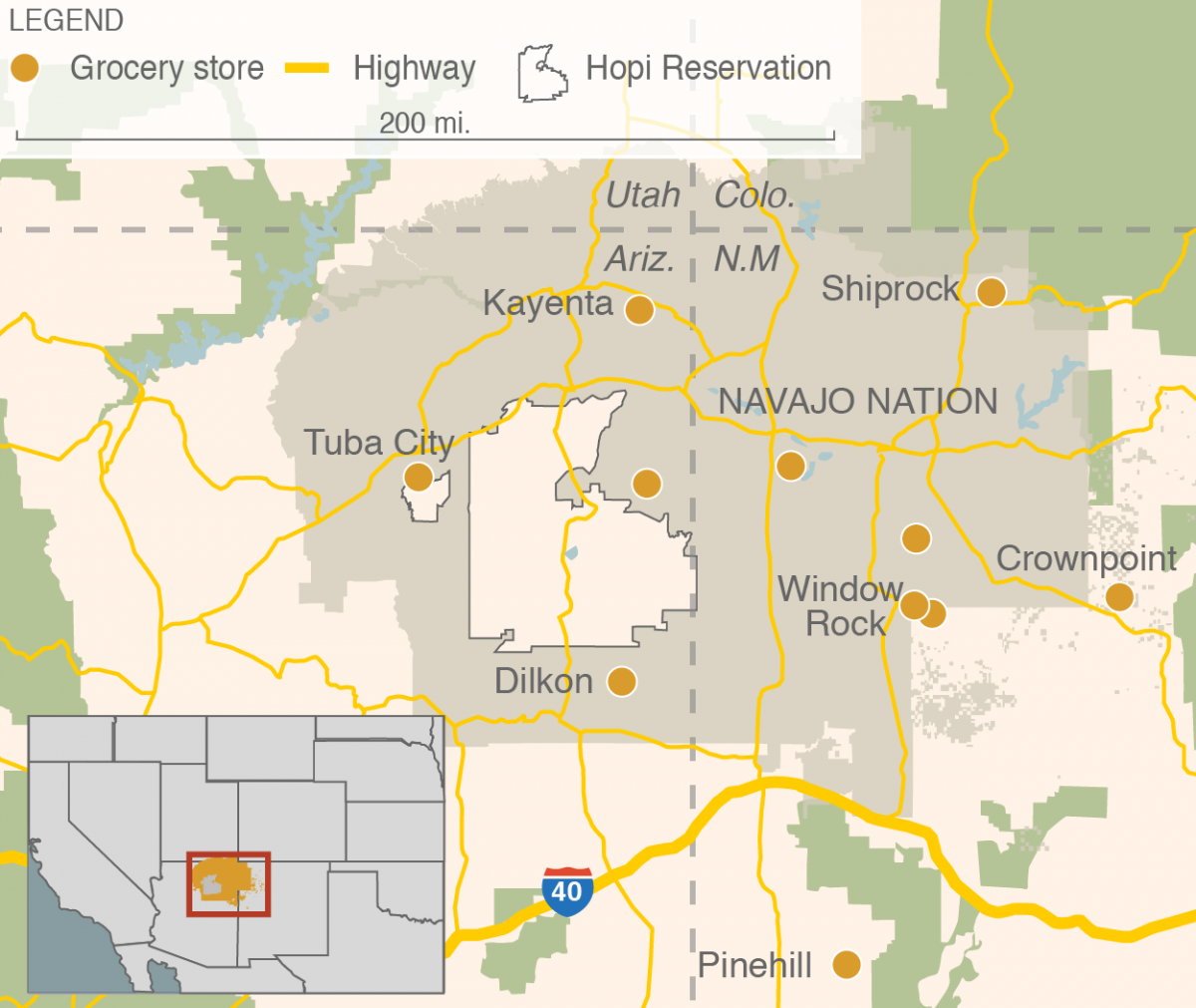 Navaho Nation’s nutrition crisis