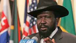 Salva Kiir Mayardit, President of the Government of Southern Sudan. Photo: UN/Jenny Rockett